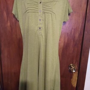 Prana Tee shirt dress size L